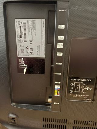 Televisión Samsung 49 Negra