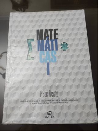 Matemáticas I 1 Bachillerato 