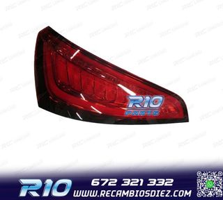 PILOTO IZQ PARA AUDI Q5 13-16 LED ROJO