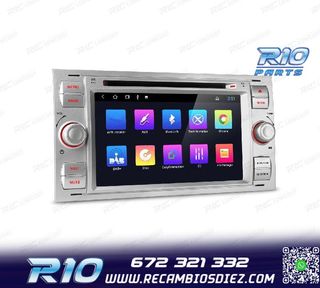 RADIO GPS ANDROID 12 PARA FORD FOCUS C-MAX FIESTA GALAXY KUG
