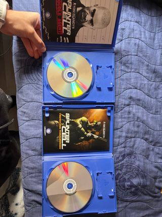 Pack 2 Juegos Splinter Cell PS2