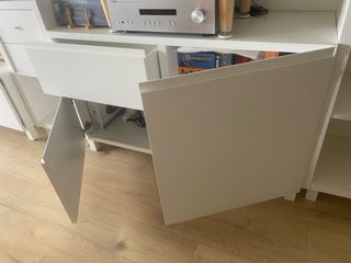 Mueble aparador Besta Ikea blanco