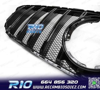 PARRILLA MERCEDES W205 18-21 LOOK SPORT NEGRO BRILLO