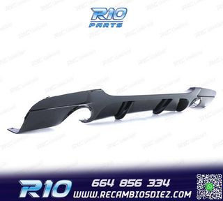 DIFUSOR BMW E90 E91 04-12 LOOK M PERFORMANCE NEGRO BRILLO