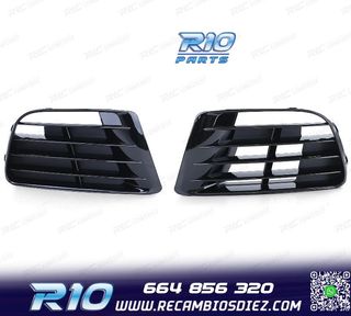 REJILLAS VOLKSWAGEN VW GOLF 6 09-12 LOOK R20 NEGRO BRILLO