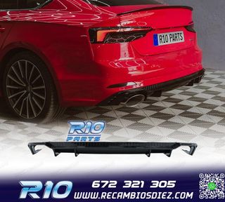 DIFUSOR AUDI A5 SPORTBACK S LINE 17- LOOK S5