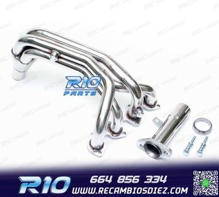 COLECTORES INOX CITROEN SAXO 8V Y PEUGEOT 106 8V FASE 2