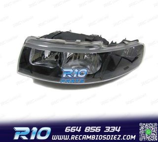 FAROS SEAT LEON TOLEDO 1M 99-05 FONDO NEGRO