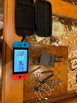 Nintendo Switch Azul/Roja + Accesorios