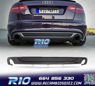 DIFUSOR AUDI A6 4F 04-08 LOOK S LINE