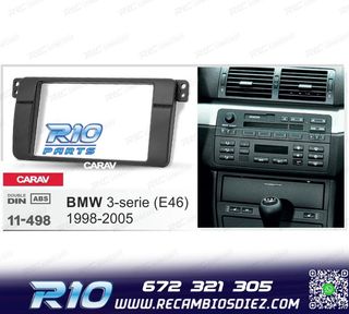 MARCO NEGRO RADIO 2-DIN PARA BMW SERIE 3 E46