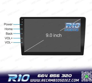 RADIO 9" GPS ANDROID 13 QUAD CORE 64GB ROM