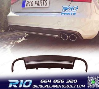 DIFUSOR AUDI A4 B8 12-15 LOOK S4
