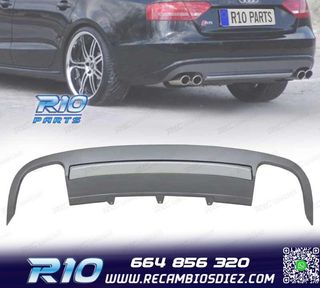 DIFUSOR AUDI A5 09-11 LOOK S5