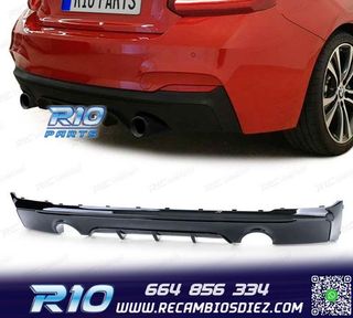 DIFUSOR BMW F22 F23 13- LOOK M PERFORMANCE NEGRO BRILLO