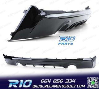 DIFUSOR BMW F22 F23 13- LOOK M PERFORMANCE NEGRO BRILLO
