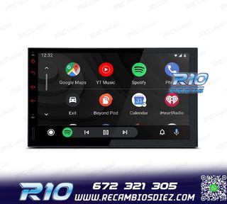 RADIO GPS ANDROID 14 2DIN 7" MULTIMEDIA GPS HD 3 USB SD