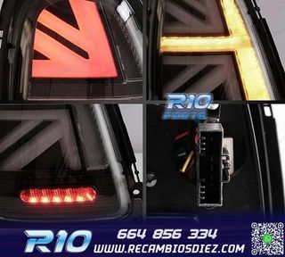 PILOTOS LED MINI COOPER R56 R57 07-14 ROJO