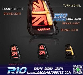 PILOTOS LED MINI COOPER R56 R57 07-14 ROJO
