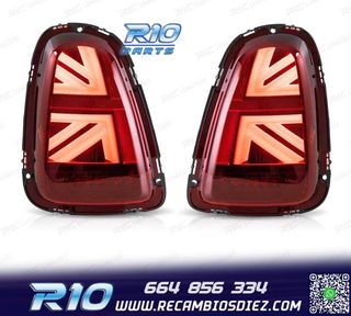 PILOTOS LED MINI COOPER R56 R57 07-14 ROJO