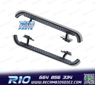 ESTRIBERAS ESTRIBOS LAND ROVER DEFENDER 110 NEGRO 83-16