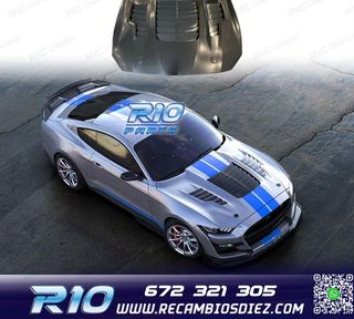 CAPO FORD MUSTANG 18-22 LOOK GT500 KR ALUMINIO