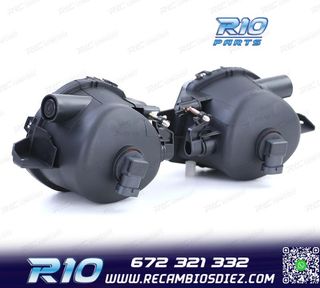 FAROS ANTINIEBLAS BMW E90 E91 05-08 NEGRO AHUMADO