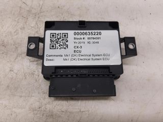 MK1 MAZDA CX-3 DK 2019 1998cc gasolina ECU sistema eléctrico unidad de módulo de control