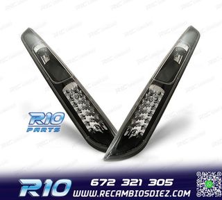 PILOTOS PARA FORD FOCUS MK2 04-08 LED NEGRO