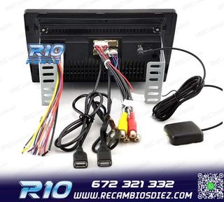 RADIO 9" GPS ANDROID 13 QUAD CORE 64GB ROM