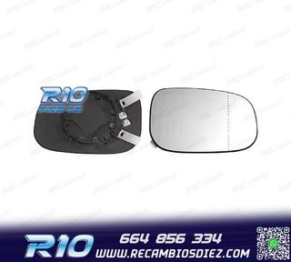 CRISTAL ESPEJO BASE DERECHO VOLVO C30 06-10