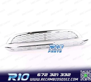 PARRILLA MINI COOPER R50 R53 01-06 S TYPE CROMADA