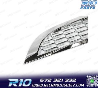 PARRILLA MINI COOPER R50 R53 01-06 S TYPE CROMADA