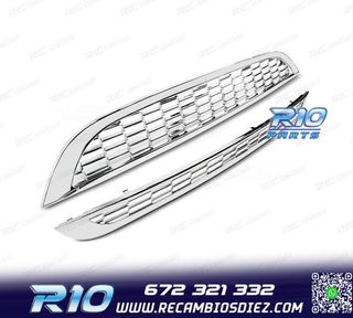 PARRILLA MINI COOPER R50 R53 01-06 S TYPE CROMADA