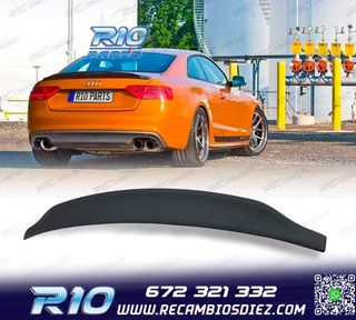 ALERON AUDI A5 COUPE 08-16 LOOK RS5 NEGRO BRILLO