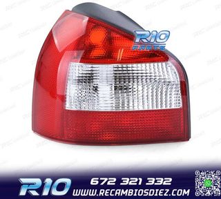 PILOTO IZQ PARA AUDI A3 96-00 LOOK FACELIFT ROJO