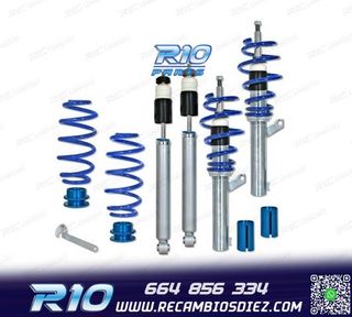 SUSPENSIÓN ROSCADA AUDI A3 8P BLUE LINE REGULABLE