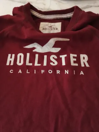 Sudadera Hollister Roja California