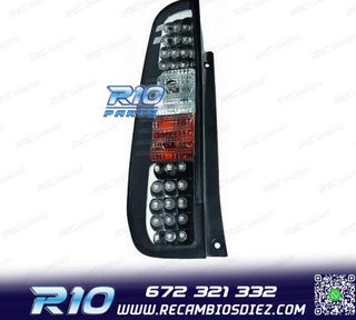 PILOTOS FORD FIESTA 02-08 LED FONDO NEGRO