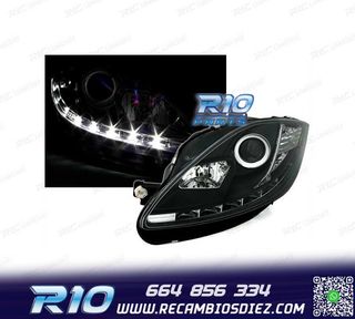 FAROS SEAT LEON ALTEA 09-12 TRU DRL LUZ DIURNA REAL FONDO NE