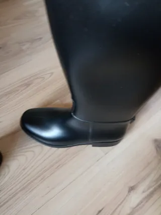 Botas de agua mujer Igor negras y moradas