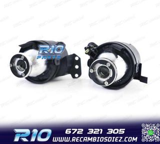FAROS ANTINIEBLAS CON LUPA PARAGOLPES BMW TIPO M