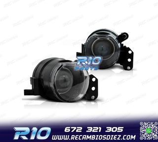 FAROS ANTINIEBLAS CON LUPA PARAGOLPES BMW TIPO M