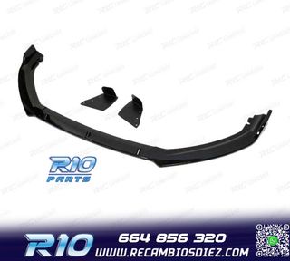 SPOILER LIP FORD FOCUS ST 19- NEGRO BRILLO