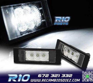 LUCES MATRÍCULA BMW E81 E87 F20 F21 E63 E64 F12 F13 Z4 MINI