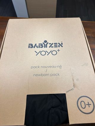 Pack Recién Nacido Babyzen Yoyó+ Negro 0+