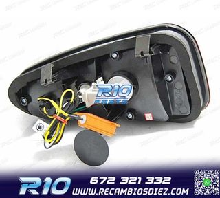 PILOTOS MINI COOPER R50 R52 R53 04-06 LED ROJO AHUMADO