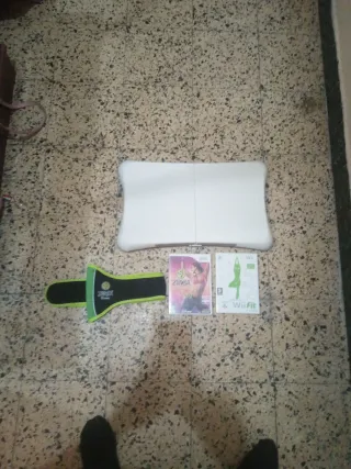 Lote Wii: Balance Board, Zumba y Wii Fit