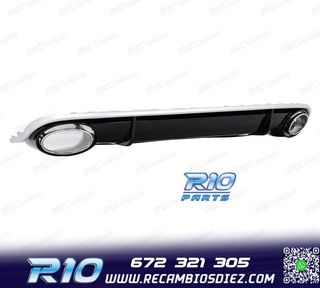 DIFUSOR AUDI A4 B8 07-11 LOOK RS4