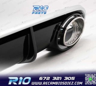 DIFUSOR AUDI A4 B8 07-11 LOOK RS4